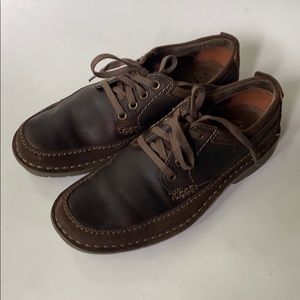 Men’s Clark Tie leather shoes